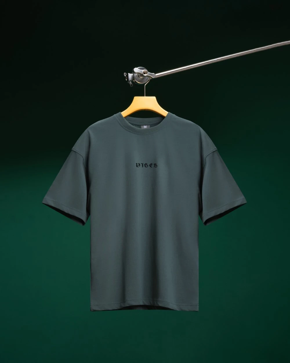 Solid Cadet Blue Drop Shoulder