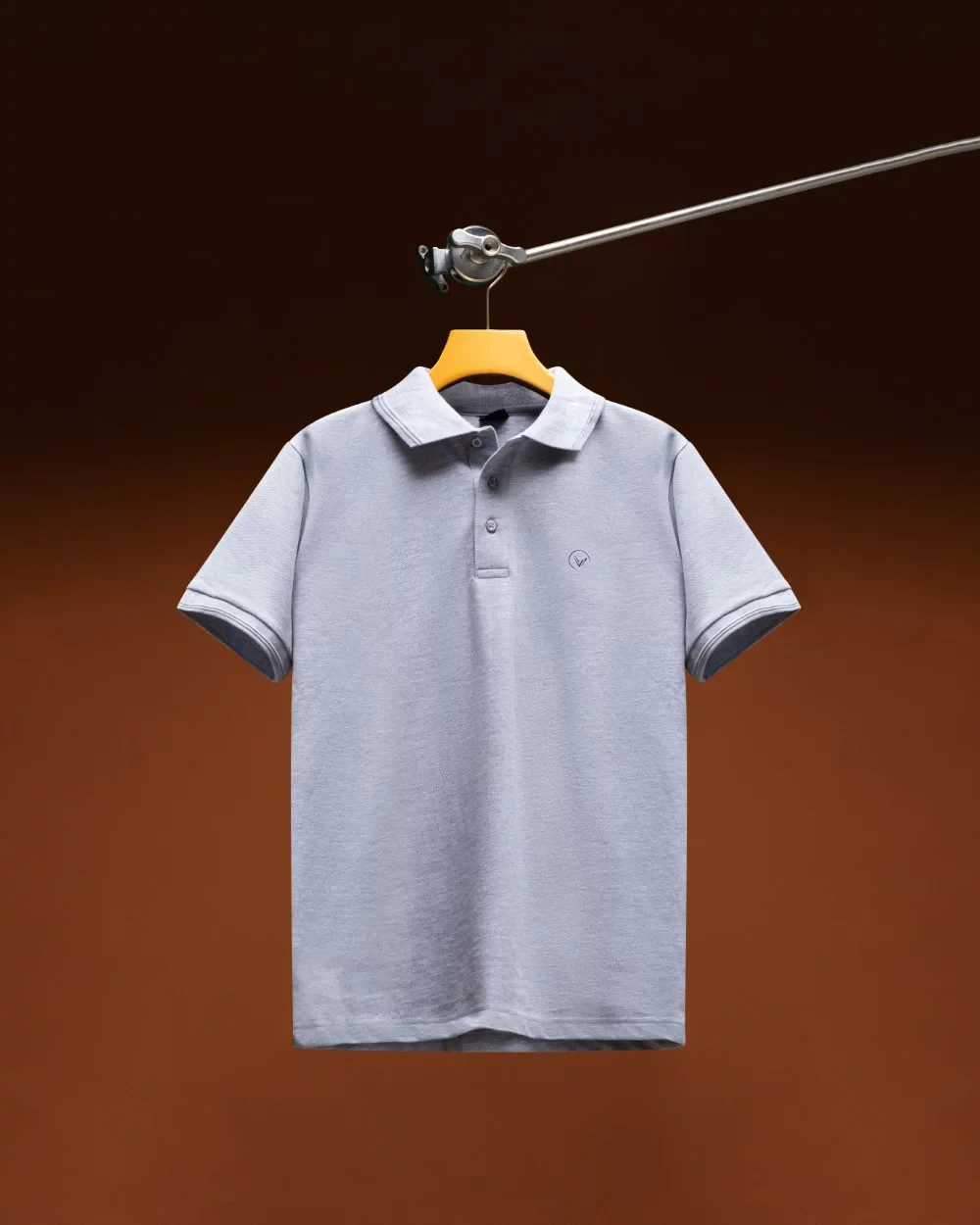 Solid Polo Gray