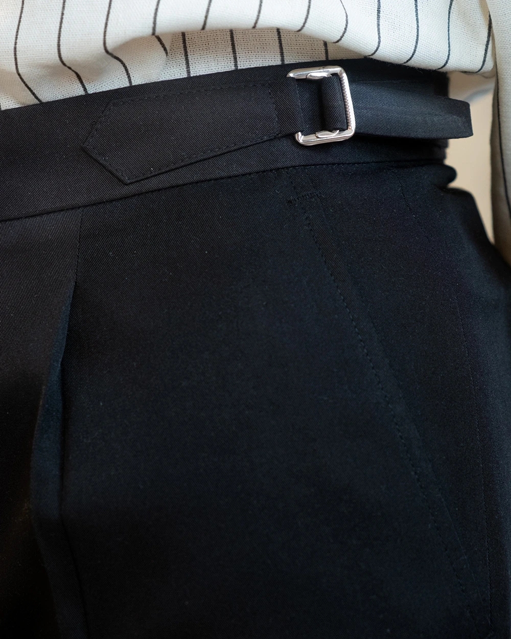 Black Formal Wide Leg Pant