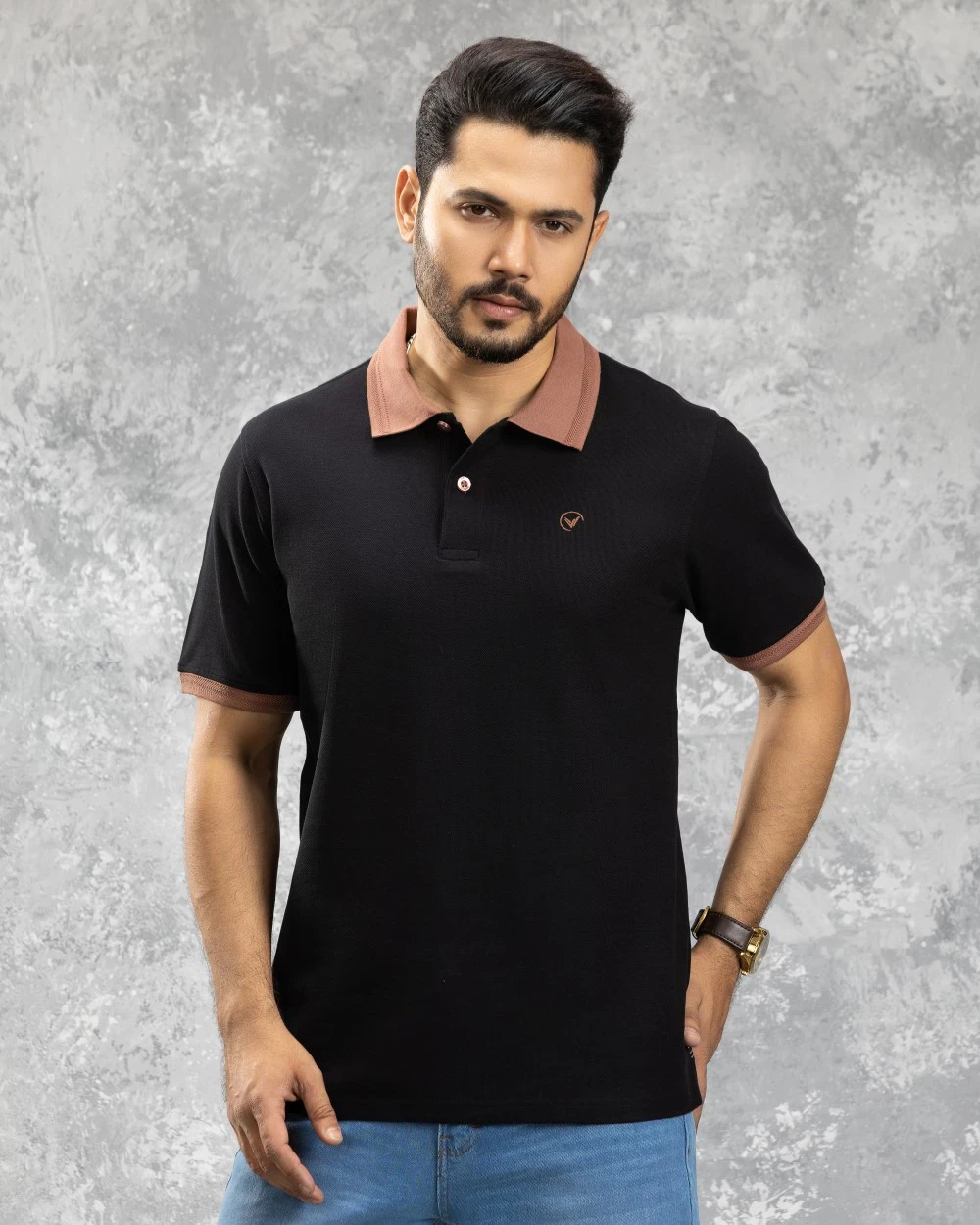 Classic Black Polo